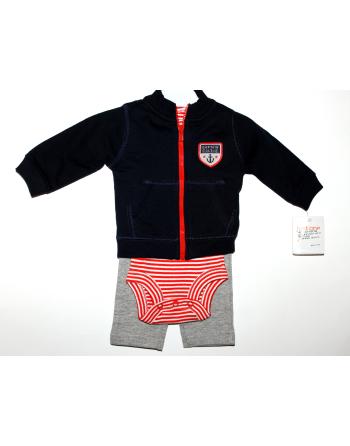 3 dalių komplektukas ankstukams/neišnešiotukams "KAPITONAS"