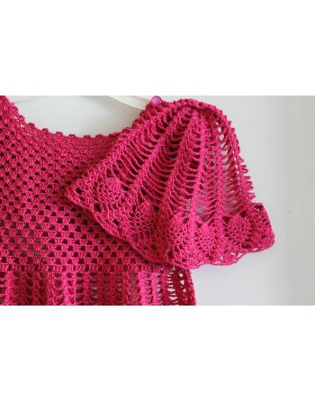 Komplektukas „PAULINA“: Suknelė + kepurėlė dydis 80-92