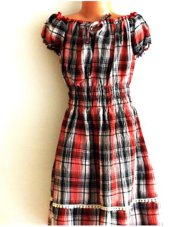 Suknelė „COUNTRY RED“ dydis XXS