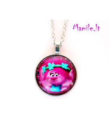 Trolių pakabukas su grandinėle "PRINCESĖ POPYTĖ II"