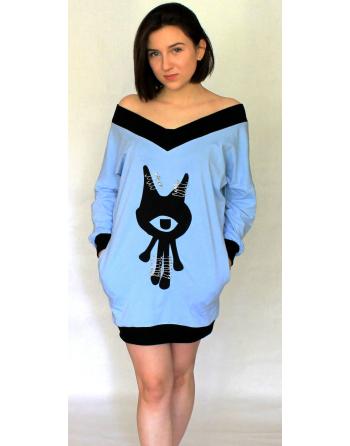Tunikos "CRAZY CAT". Dydžiai L
