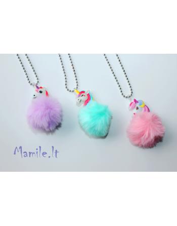 Pakabukai su grandinėle „PŪKUOTI VIENARAGIAI“