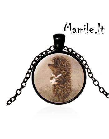 Pakabukai su grandinėle „EŽIUKAS RŪKE“