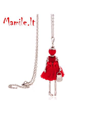 Papuošalai „RAUDONOJI DAMA“