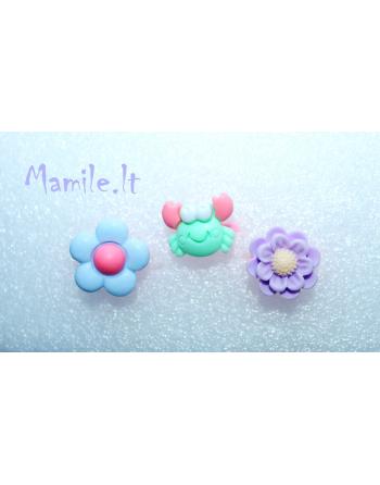 3 žiedukų rinkiniai "JŪROS DUGNE"