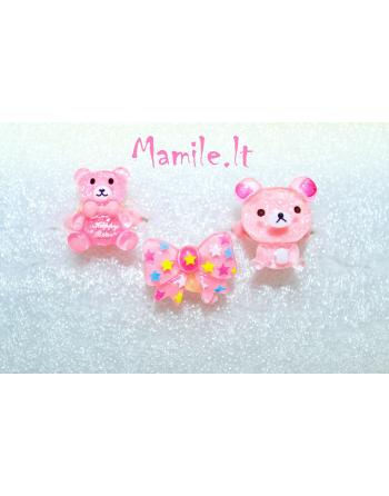 3 žiedukų rinkiniai "MIŠKO PASAKA"