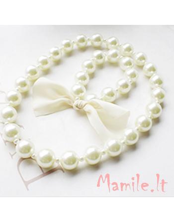 Puošnūs 2 dalių papuošalų rinkiniai "PERLŲ ŠVENTĖ“