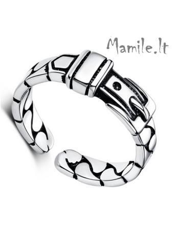 Išskirtinai žavus žiedas "DIRŽAS"