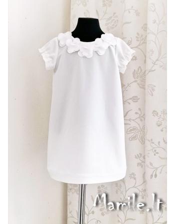 Vienetinė puošni suknelė "BALTOJI FĖJA". Dydis 98