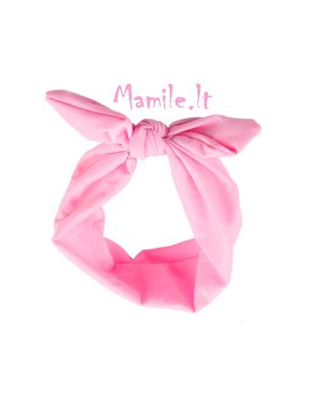 Rožinės galvajuostės mergaitėms "PINK RABBIT"