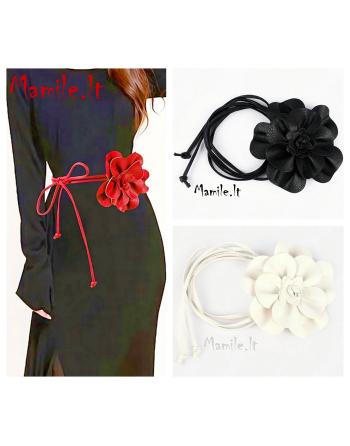 Diržas su gėle „FLOVERINA“