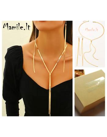 „METALL“ papuošalų rinkiniai su nedideliais DEFEKTUKAIS